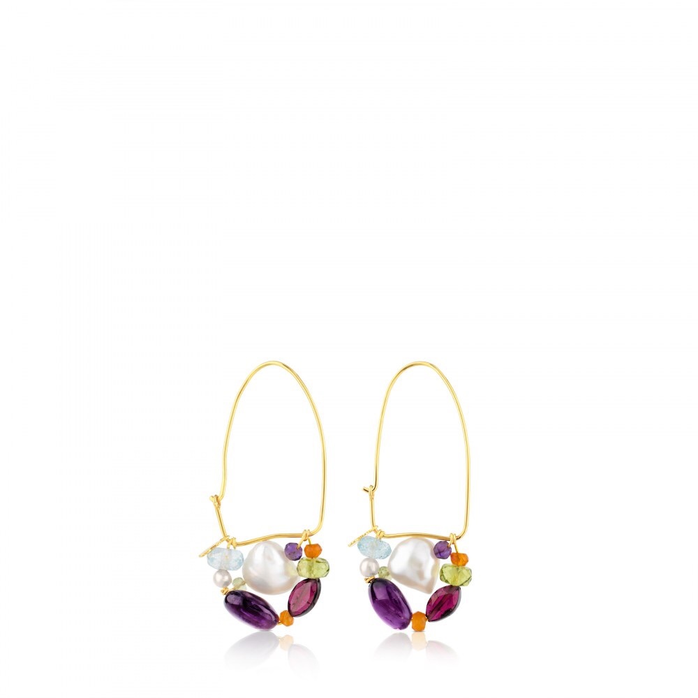 TOUS Garabato Gemstones Earrings